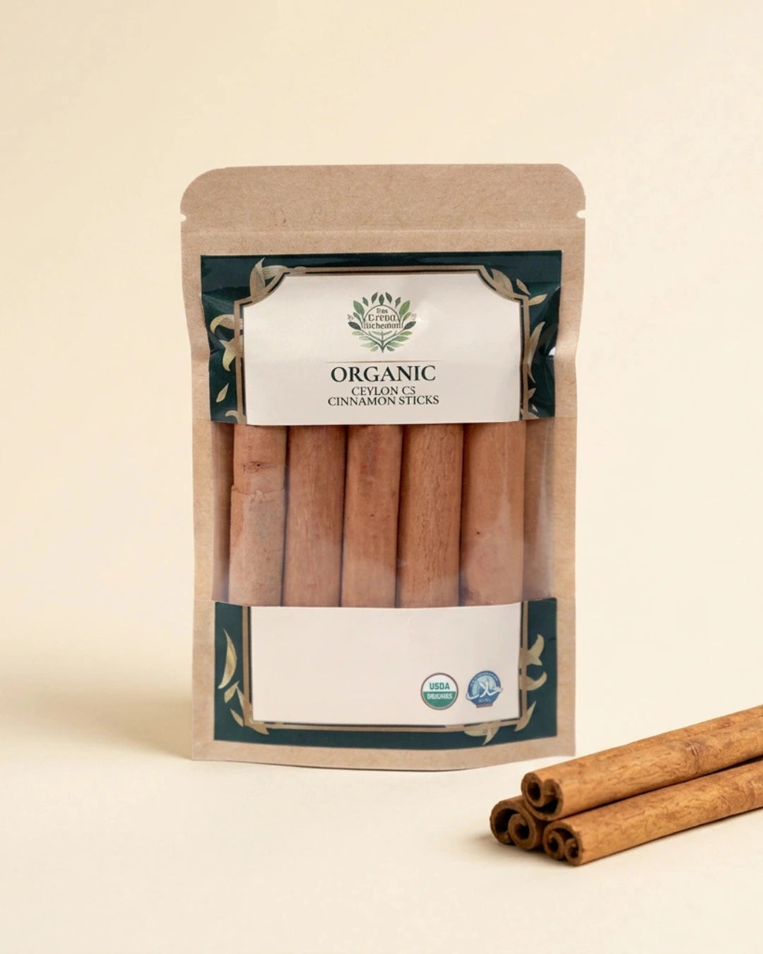 Organic Ceylon C5 Cinnamon Sticks
