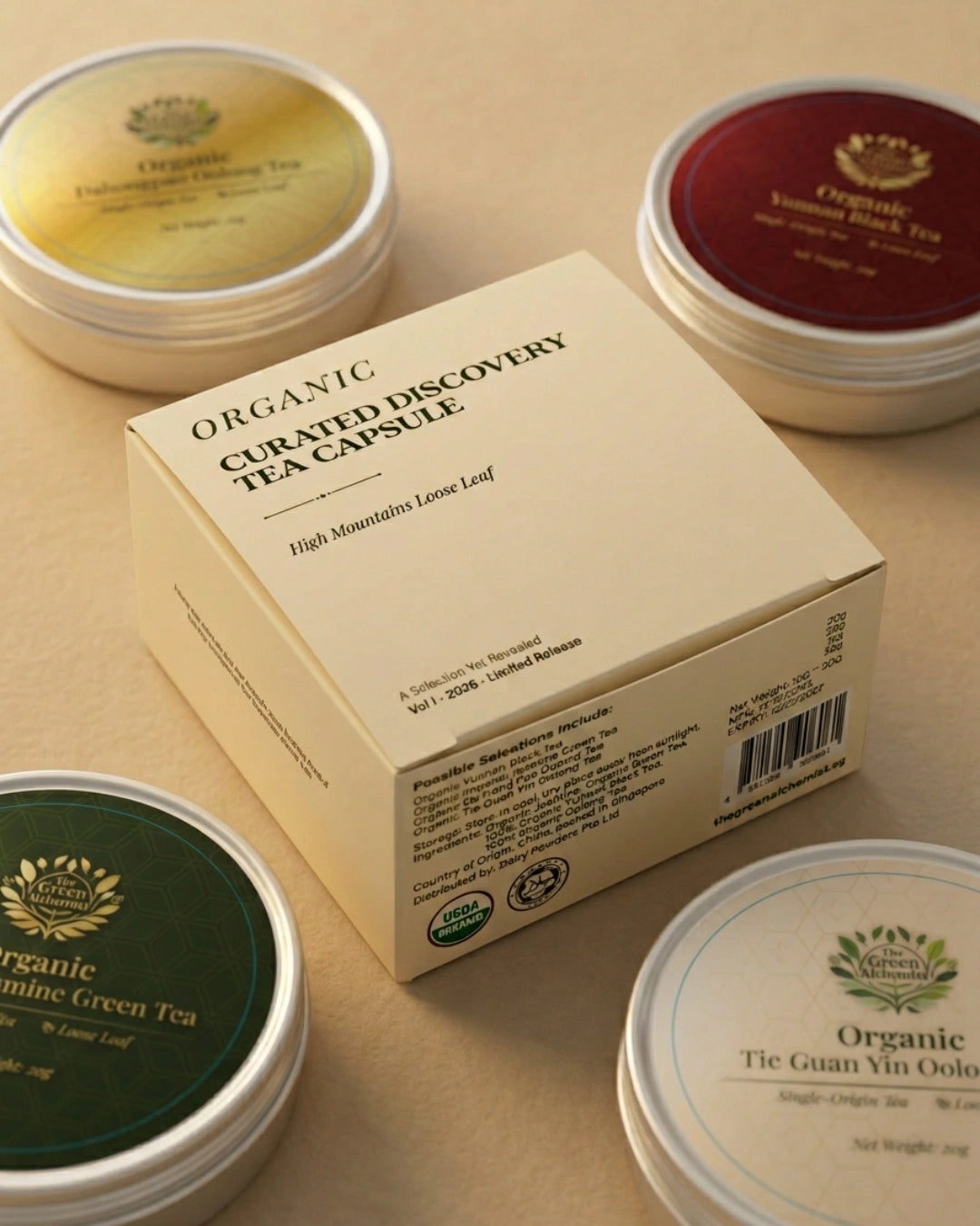 Curated Discovery Tea Capsule Vol 1
