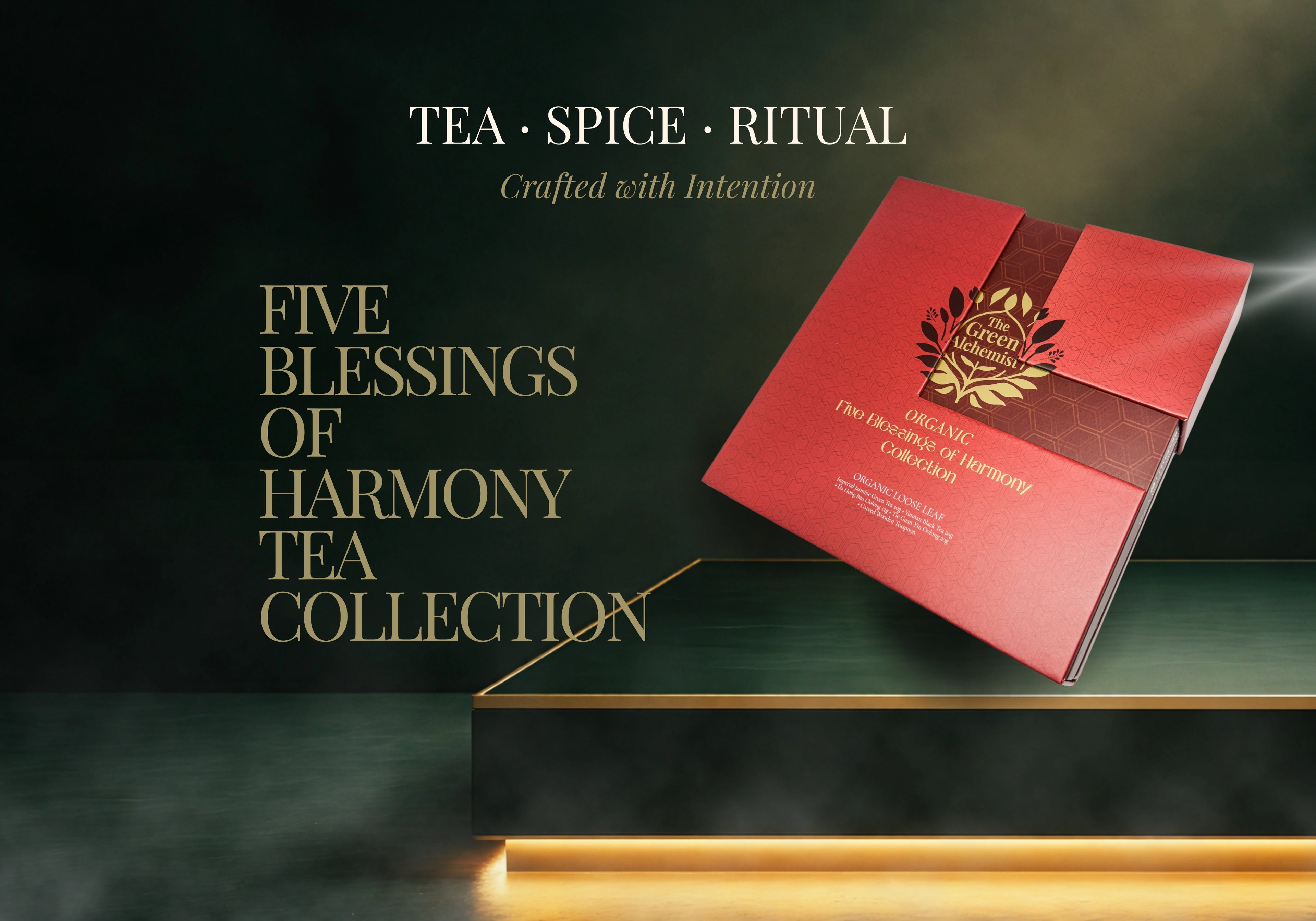 Organic Tea
Green Tea
Jasmine Green Tea
Black Tea
Chinese Tea
Oolong Tea
TGA
The Green Alchemist
CNY Tea Gift Set
Tea Set
Lunar New Year Gift Set
Tea Gift
Tea
Loose Tea
Loose Leaf